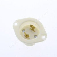 Bryant/Hucktrol Locking Inlet Plug 10A 24V 2-Pole 2-Wire 24V3MB
