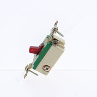 Bryant Red PILOT Light INDUSTRIAL Toggle Wall AC Switch 30A 120V 3001PLR120