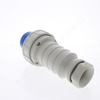 Bryant Watertight IEC 309 Pin & Sleeve Male Plug 63A 200-250V 2P3W 363P6W