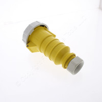 Bryant Watertight Pin & Sleeve Connector Female Plug 32A 100-130V 2P3W 332C4W