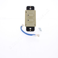 Hubbell Ivory LoadLogic Smart Switch for Controller 2-Button w/Pilot Light RCS2I