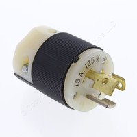 Hubbell Non-NEMA Turn Locking Plug Twist Lock 20A 125/250V 3P3W 9965