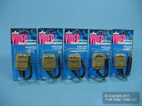 5 Leviton Band Separators 300 to 75/300 Ohm TV UHF VHF C5155