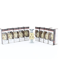 10 Cooper Industrial Grade Single Receptacle Outlets NEMA 10-20 20A 125/250V 805V