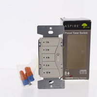 Cooper Aspire Desert Sand 1/2/4/8/12 Hour Timer LED/CFL/INC Single-Pole 9591WS