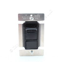 Eaton Black Incandescent Halogen Slide Dimmer Switch 1+3-Way Preset SI06P-BK