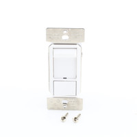 Eaton White Incandescent Halogen Slide Dimmer Switch 1+3-Way Preset SI06P-W