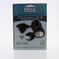 Bryant/Bell Motion Sensor LED Flood Light Kit Bronze 2K Lumens 26W 180� MS2FLBZ