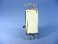 Cooper Almond ON/OFF Single Pole Decorator Rocker Wall Light Switch 15A 6501A