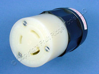 Leviton L11-20 Locking Connector Twist Lock Female Plug NEMA L11-20R 20A 250V 2373