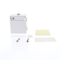 Leviton White 2-Port Quickport Surface Mount Housing Box 41089-2WP