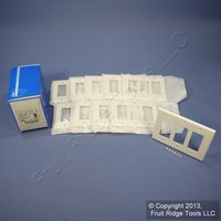 10 Leviton White 3-Gang Decora Unbreakable Midway Wallplates GFI GFCI PJ263-W