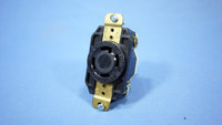 Leviton L14-30 STUDIO ALL BLACK Locking Receptacle NEMA L14-30 R Outlet 30A 125/250V 2710-B