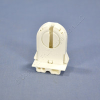 Leviton Fluorescent Lampholder Light Socket T12 T8 Bi-Pin Shunted 23653-WNP