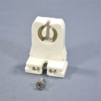 Leviton Fluorescent Slide-On Lamp Holder T-8 T-12 Light Socket Low Profile 13053