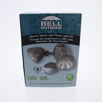 Bryant/Bell Motion Sensor LED Flood Light Kit Gray 2K Lumens 26W 180° MS2FLGY