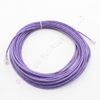 Hubbell Patch Cord Cat 5e Purple 80 Ft LAN Ethernet Network Cable HC5EP80