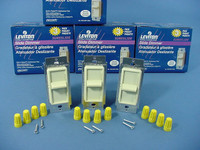 15 Leviton Almond Decora Slide Dimmer Switch 600W Incandescent Single Pole 6621-A