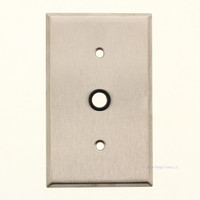 General Electric- Stainless Steel 302 Satin 1G Bushed Telephone Device Strap Mounted