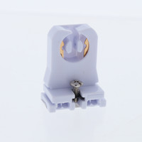 Eaton Fluorescent Lamp Holder T-8 T-12 Light Socket G13 Base T8 T12 Medium Bi-Pin Push-Wire Low Profile 2510W