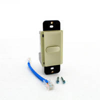 Hubbell Light Almond Dimming Switch for Load Control Panel 1-Button CPSD1LA