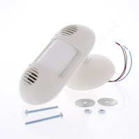 Hubbell Motion Sensor Occupancy Adaptive Ultrasonic/PIR 24VDC 1600ft� ATD1600WU