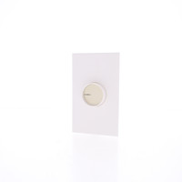 Hubbell White Replacement Faceplate for Architectural Dimmer AR1W
