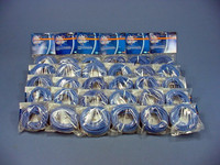 30 Leviton Blue Cat 5 15 Ft Ethernet LAN Patch Cords Network Cables Cat5 52455-15B