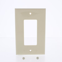 Mulberry Ivory UNBREAKABLE Midi Size 1-Gang Decorator Receptacle GFCI Rocker Switch Cover Wallplate 734834