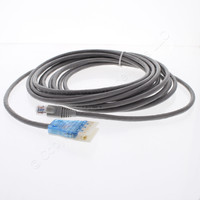 Leviton GRAY 20' Cat 6 110 Ethernet LAN RJ Patch Cord C6-T568B TIA/EIA-568-B.2-1