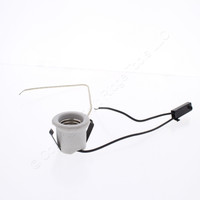 Leviton WHITE Porcelain Lampholder Medium Base Snap-In 660W 250V