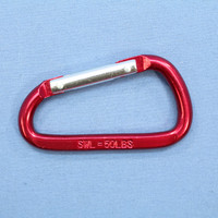National Hardware Red 2-3/8" Interlocking Spring Snap 50-lbs TP3113BC N276-923