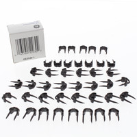 40 Brown GE Low-Voltage Wiring Insulated Staples 2540-1