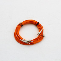 Hubbell Fiber Optic Patch Cord Plenum OM2 Cable Duplex MM ST-ST 5m DFPCSTSTD5MM