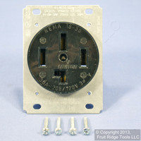 Leviton 18-30 Receptacle Power Outlet NEMA 18-30R 30A 3�Y 120/208V Bulk 8330