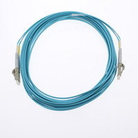 Hubbell Fiber Optic Patch Cord Plenum OM3 Cable Duplex MM LC-LC 7m DFPCLCLCE7MM