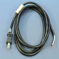 Commerical Electric 8' Replacement Power Tool Cord Pigtail/Whip 16 Gauge 13A 125V SJTW 2-Wire