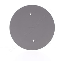 Hubbell Gray 4x4 Poke Through Abandonment Plate Scrubshield FRPT PT4APGY