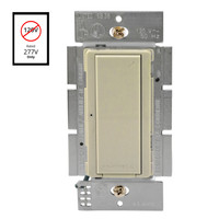 Hubbell Ivory Decorator Light Switch RF Receiver Single Pole 8.3A 277V WLAS120I