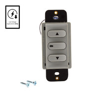 Hubbell Gray Low Voltage Dimmer Switch 0-10V Latching/Auto ON DSL010GY