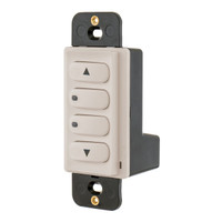 Hubbell Lt Almond Low Voltage Dimmer Switch 0-10V Latching/Momentary DSC010GY