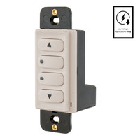 Hubbell Lt Almond Low Voltage Dimmer Switch 0-10V Latching/Momentary DSC010GY