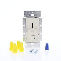 Hubbell RSELV300PLA Lt Almond Slide Dimmer Switch Preset SP 300W Electronic LV