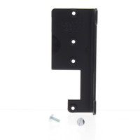 Leviton 49222-BLK QuickPort Modular Furniture Bracket Black