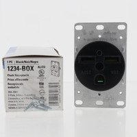 New Eaton Receptacle Outlet Oven Welder Kiln Air Conditioner 6-30 30A 250V 1234