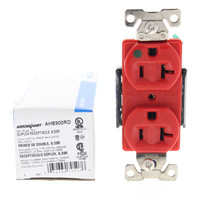 Eaton Red HOSPITAL GRADE Duplex Receptacle Outlet NEMA 5-20R 20A 125V AH8300RD