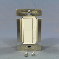 Cooper White Single-Pole & Multi-Way Decorator Slide Dimmer 1000W 120V DI10P-W