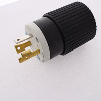 Hubbell Commercial Twist Turn Locking Connector Plug NEMA L5-30R 30A 125V L530P