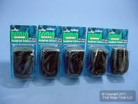 5 Leviton 20' Stereo Headphone Extension Cords 6.3mm 1/4" C5240-20E