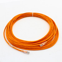 Hubbell Patch Cord Cat 5e Orange 50 Ft LAN Ethernet Network Cable HC5EOR50